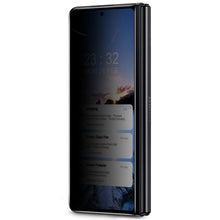 Load image into Gallery viewer, front privacy tempered glass screen protector samsung galaxy z fold 3 & 4 | marketzone christchurch