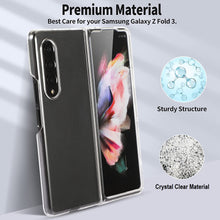 Load image into Gallery viewer, samsung z fold 3 hard crystal clear pc slim case cover | marketzone christchurch
