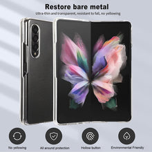 Load image into Gallery viewer, samsung z fold 3 hard crystal clear pc slim case cover | marketzone christchurch