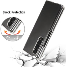 Load image into Gallery viewer, samsung z fold 3 hard crystal clear pc slim case cover | marketzone christchurch