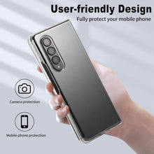 Load image into Gallery viewer, samsung z fold 3 hard crystal clear pc slim case cover | marketzone christchurch