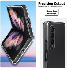 Load image into Gallery viewer, samsung z fold 3 hard crystal clear pc slim case cover | marketzone christchurch
