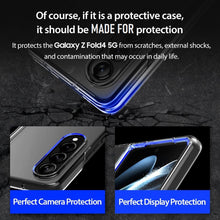 Load image into Gallery viewer, ultra hard crystal clear polycarbonate back and front protection cover for samsung galaxy z fold 4 5g | marketzone christchurch