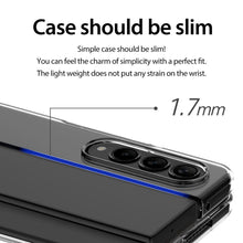 Load image into Gallery viewer, ultra hard crystal clear polycarbonate back and front protection cover for samsung galaxy z fold 4 5g | marketzone christchurch