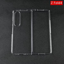 Load image into Gallery viewer, ultra hard crystal clear polycarbonate back and front protection cover for samsung galaxy z fold 4 5g | marketzone christchurch