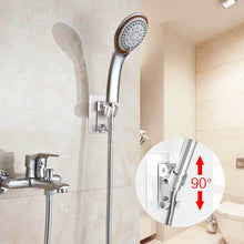 Load image into Gallery viewer, shower head holder wall mount chrome adjustable bracket with hook | marketzone christchurch