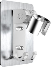 Load image into Gallery viewer, shower head holder wall mount chrome adjustable bracket with hook | marketzone christchurch