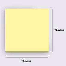 Load image into Gallery viewer, sticky notes memo pads 100 sheets 76mm x 76mm | marketzone christchurch