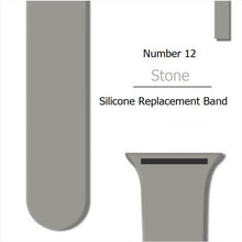 Load image into Gallery viewer, replacement soft silicone straps bands for apple watch 42 44 45mm | marketzone christchurch
