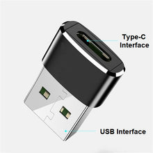 Load image into Gallery viewer, usb to usb type-c port converter adapter | marketzone christchurch