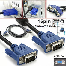 Load image into Gallery viewer, vga male to vga male video cable | marketzone christchurch