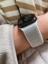 Load image into Gallery viewer, woven nylon fabric loop velcro straps bands for apple watch | marketzone christchurch
