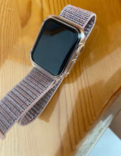 Load image into Gallery viewer, woven nylon fabric loop velcro straps bands for apple watch | marketzone christchurch