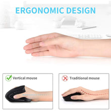 Load image into Gallery viewer, wireless vertical mouse ergonomic dpi 800/1200/1600 for pc computer laptop notebook | marketzone christchurch