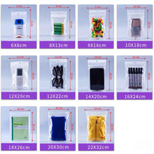 Load image into Gallery viewer, white clear sealable packaging plastic bags | marketzone christchurch