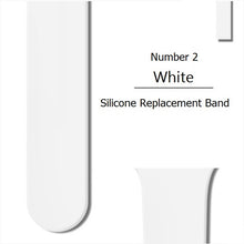 Load image into Gallery viewer, replacement soft silicone straps bands for apple watch 42 44 45mm | marketzone christchurch