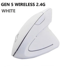Load image into Gallery viewer, wireless vertical mouse ergonomic dpi 800/1200/1600 for pc computer laptop notebook | marketzone christchurch