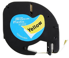 Load image into Gallery viewer, dymo letratag label tape replacement cartridges 12mm x 4m | marketzone christchurch