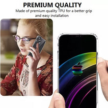 Load image into Gallery viewer, for apple iphone 12 series soft clear shockproof silicone case cover | marketzone christchurch