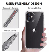 Load image into Gallery viewer, for apple iphone 12 series soft clear shockproof silicone case cover | marketzone christchurch