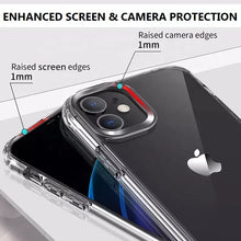 Load image into Gallery viewer, for apple iphone 12 series soft clear shockproof silicone case cover | marketzone christchurch