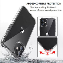 Load image into Gallery viewer, for apple iphone 12 series soft clear shockproof silicone case cover | marketzone christchurch