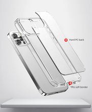 Load image into Gallery viewer, for iphone 13 series hybrid hard clear case cover | marketzone christchurch