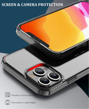 Load image into Gallery viewer, for iphone 12 series hybrid hard clear case cover | marketzone christchurch