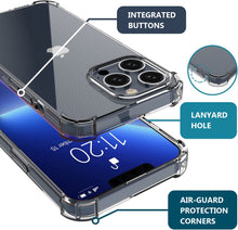 Load image into Gallery viewer, for apple iphone 13 series soft clear shockproof silicone case cover | marketzone christchurch