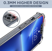 Load image into Gallery viewer, for apple iphone 13 series soft clear shockproof silicone case cover | marketzone christchurch