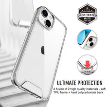 Load image into Gallery viewer, premium quality space series transparent hybrid hard pc back cover for iphone 14 series | marketzone christchurch