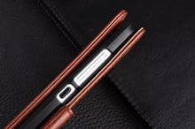 Load image into Gallery viewer, premium slim leather folio full cover wallet flip case for apple iphone | marketzone christchurch