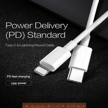 Load image into Gallery viewer, 20w fast charging usb type-c charger nz/au plug + usb-c to lightning cable set | marketzone christchurch
