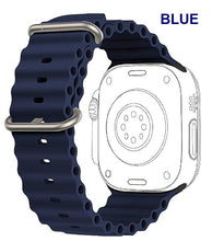 Load image into Gallery viewer, for apple watch premium quality ocean silicone straps bands with metal buckle | marketzone christchurch
