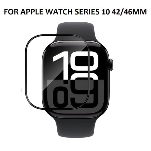 apple watch series 10 42mm 46mm tempered glass screen protector | marketzone christchurch