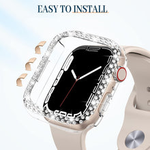 Load image into Gallery viewer, apple watch series 10 bling full protection hard clear case cover | marketzone christchurch
