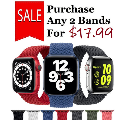 combo deal braided nylon solo loop straps bands | marketzone christchurch