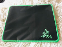 Load image into Gallery viewer, premium quality gaming mouse pad green with logo | marketzone christchurch

