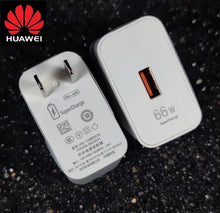 Load image into Gallery viewer, 66w 6a super charge power adapter fast charging travel charger for huawei honor | marketzone christchurch
