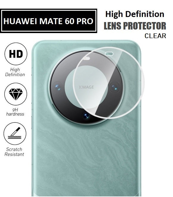 for huawei mate 60 pro full coverage clear back camera lens protector | marketzone christchurch