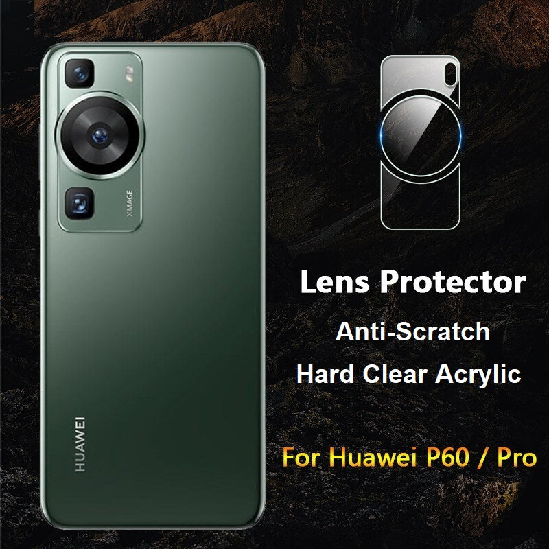 for huawei p60 / p60 pro ultra clear acrylic tempered glass camera lens protector | marketzone christchurch
