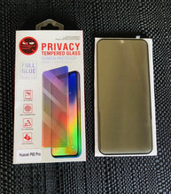 Load image into Gallery viewer, for huawei p60 p60 pro 9h anti-spy privacy tempered glass full coverage screen protector | marketzone christchurch
