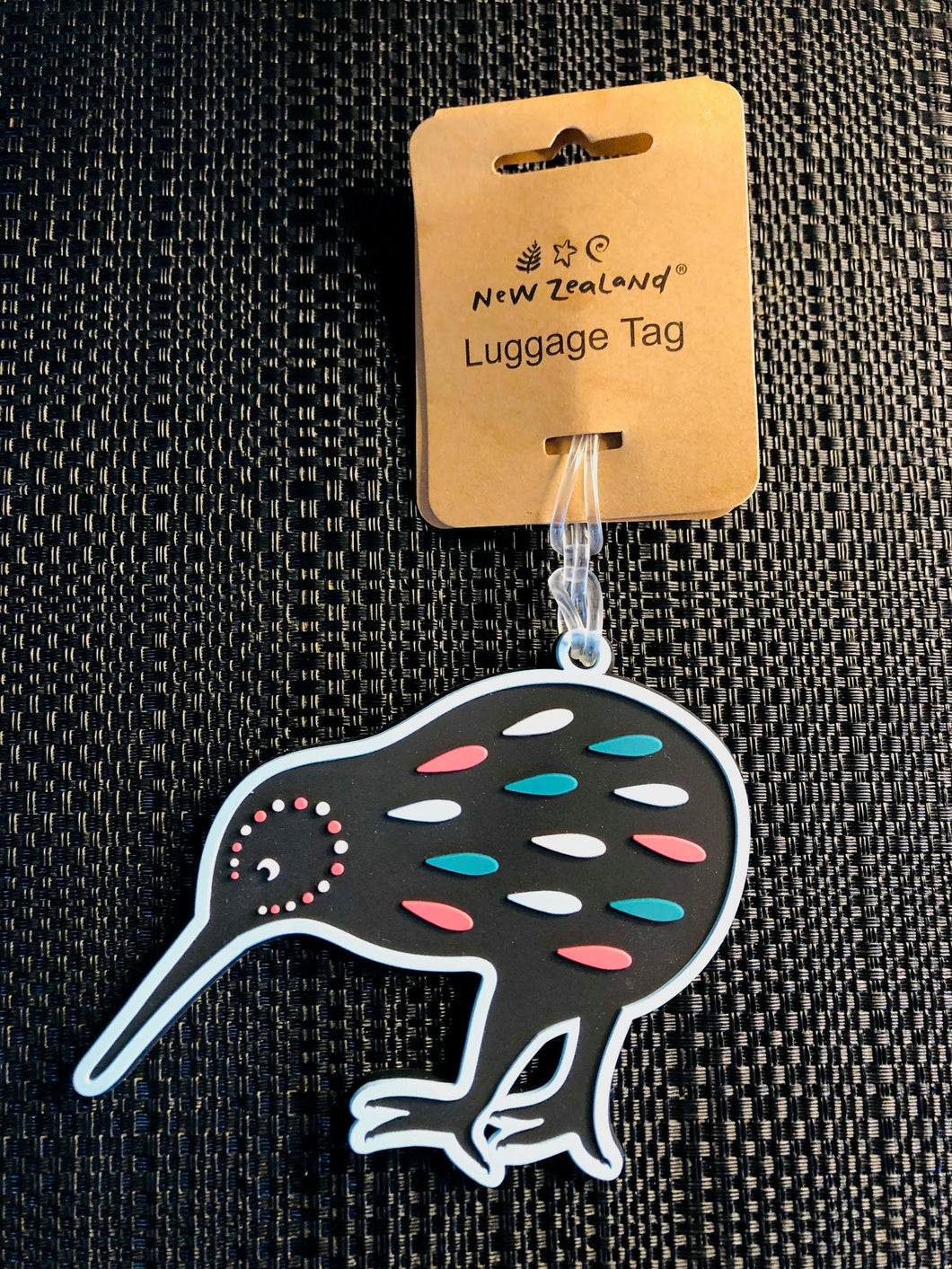 kiwi bird design - nz souvenir luggage tags | marketzone christchurch