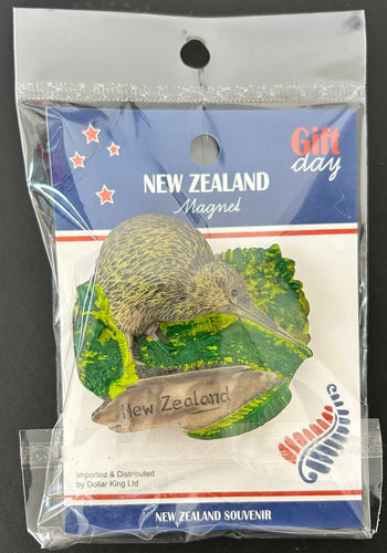 new zealand kiwi bird - nz fridge magnet souvenir | marketzone christchurch