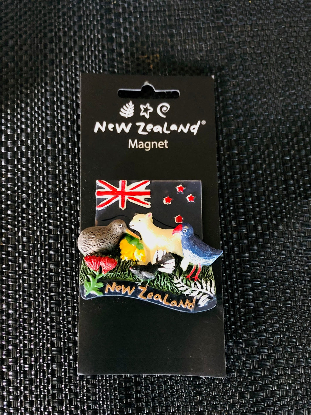 new zealand flag animals - nz fridge magnet souvenir | marketzone christchurch