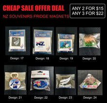 Load image into Gallery viewer, special offer new zealand souvenirs fridge magnets | marketzone christchurch
