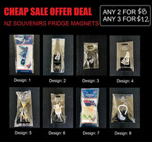Load image into Gallery viewer, special offer new zealand souvenirs fridge magnets | marketzone christchurch
