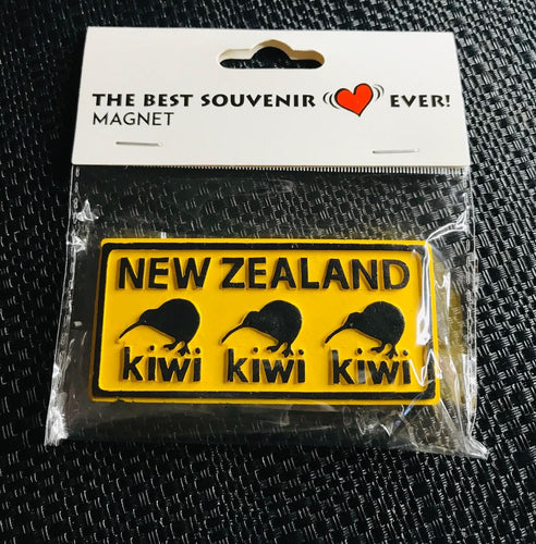 new zealand kiwi yellow - nz fridge magnet souvenir | marketzone christchurch