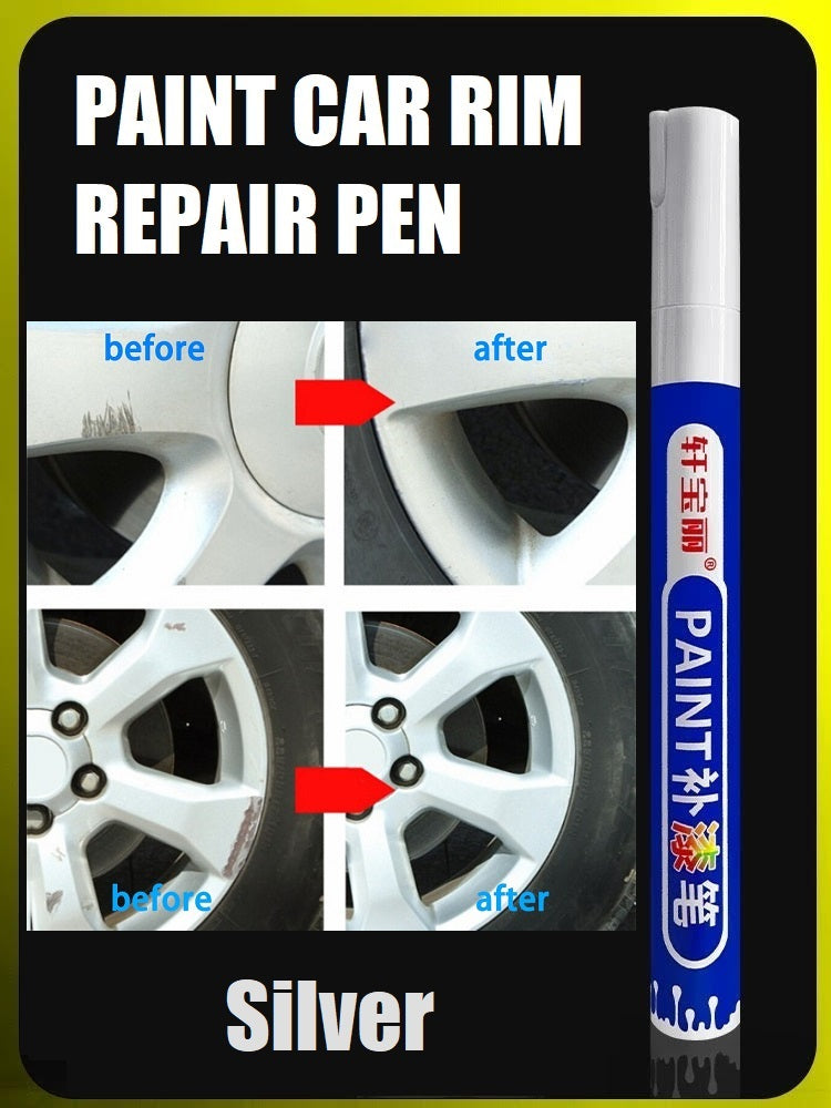 car tyre tire rim scratch repair paint pen waterproof | marketzone christchurch