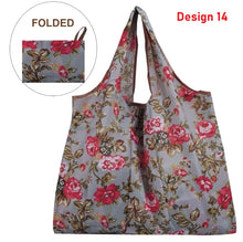 Load image into Gallery viewer, foldable reusable nylon grocery pouch shopping bags | marketzone christchurch
